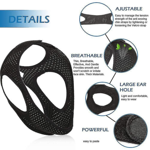 Snore-Stop Chin Strap