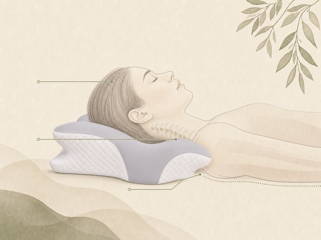 Fikaa Contour Support Pillow